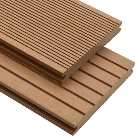 vidaXL Pavimento per Esterni in WPC Accessori Decking Colori e Misure Diverse