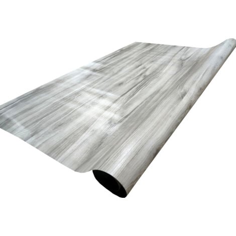 COMERCIAL CANDELA 140X200CM 50%PVC/50% Vinile Linoleum Rivestimento PVC Rotolo Vinile Rovere Grigio