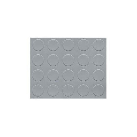 Pavimento Pvc Bolle H.100 Grigio Mt.25