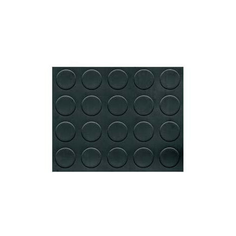 Pavimento Pvc Bolle H.100 Nero Mt.25