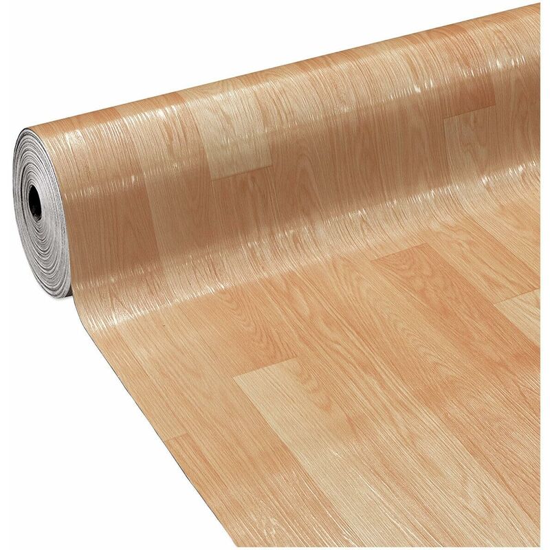 Pavimento Pvc Rivestimento Rotolo Vinile 31 Misure Design Legno Naturale Listelli Dis f - 100x50 cm