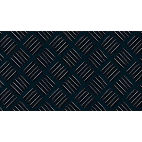PAVIMENTO SCACCHI GOMMA NERA 3MM