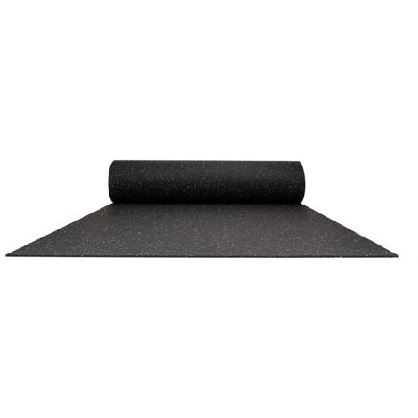 Pavimento sportivo Standard - Rotolo da 12,5 m2 - Spessore 10 mm - Nero / Grigio