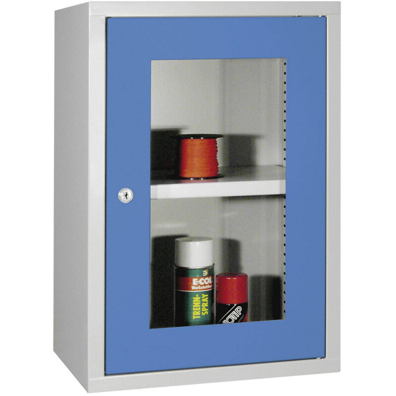 Pavoy - Armoire murale, hauteur 600 mm, avec porte/-s vitrée/-s