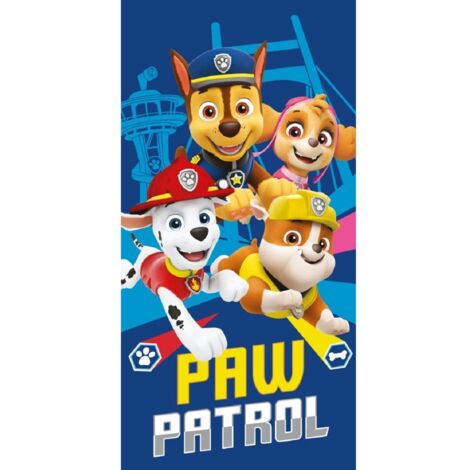 Paw Patrol 140x70 cm Strandtuch Weiches Baumwolltuch für den Sommer