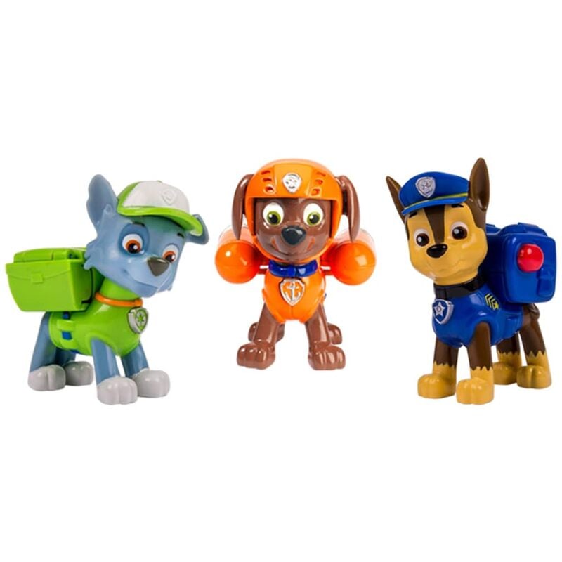 

Figuritas de los cachorros Rocky/Zuma/Chase - Paw Patrol