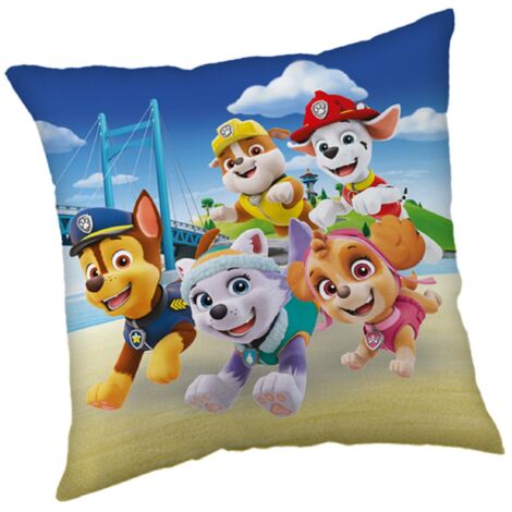 Paw Patrol Kopfkissen (1 Stück) Premium Dekokissen mit beidseitigem Digitaldruck