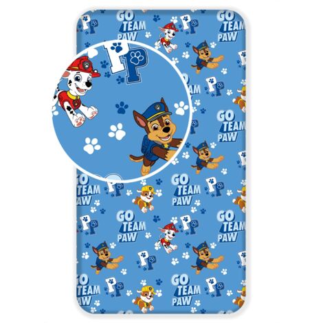 Paw Patrol Kuschelige Bettwäsche Polyester, 90x200 + 25 cm