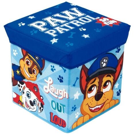 ARDITEX Paw Patrol Pouf Portagiochi