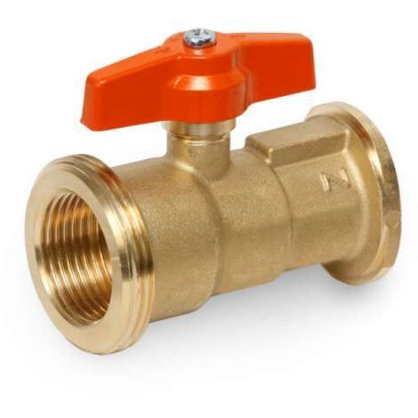 PAW Pumpenkugelhahn PKV Flansch für 1 1/2" Überwurf und 1 1/2" AG 2109