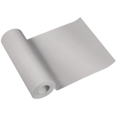 PAW Runner Tavola (40 x 2400 cm) I Perforato ogni 120 cm I Runner da Tavolo - Monocromo, Argento I Tovaglia di Pasqua, Natale, Compleanno, Feste, Matrimonio, Battesimo I Colore: Monocolor (silver)