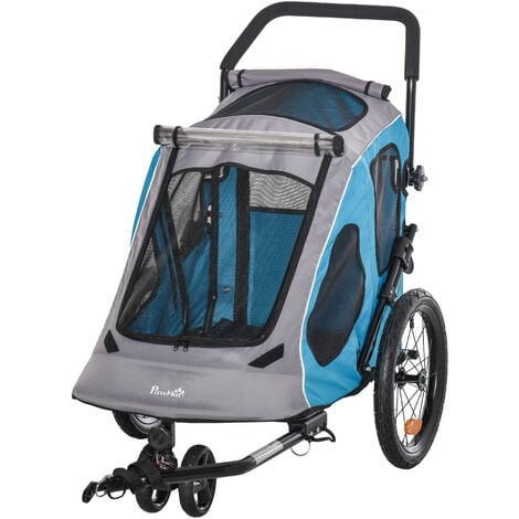 pawhut dog trailer