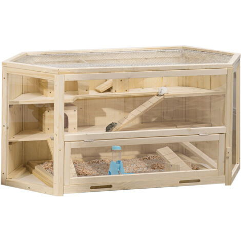 Wooden 2024 rodent cage