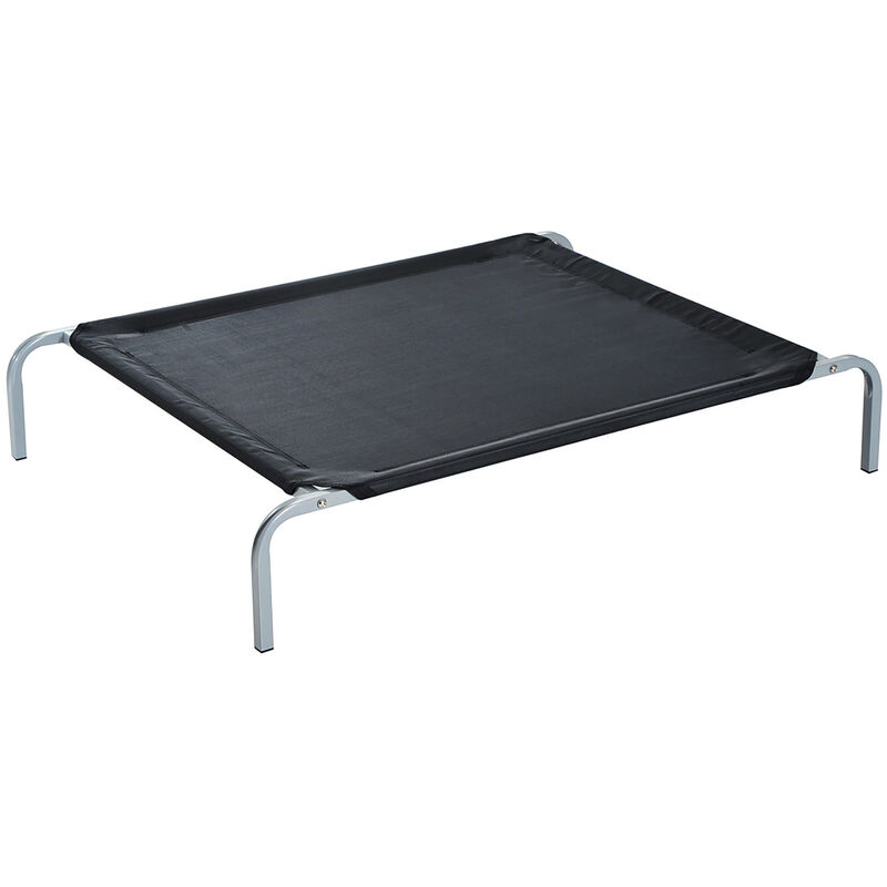 

Pawhut - Cama Elevada para Mascota Cama Perro para Dormir Viajar Exterior Transpirable - Negro