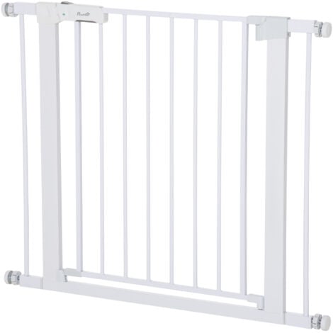 PawHut Cancelletto di Sicurezza per Cani con Fissaggio a Pressione