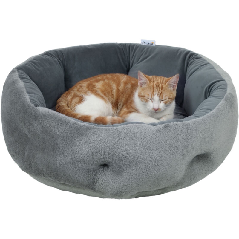 PawHut Cat Bed, Dog Pet Bed for Indoor Cats and Small Dogs
