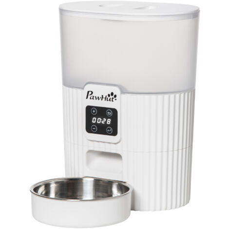 DISTRIBUTORE AUTOMATICO CIBO CANI GATTI 3.7L DISPENSER TIMER