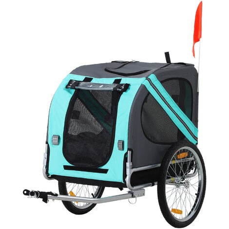 pawhut dog trailer