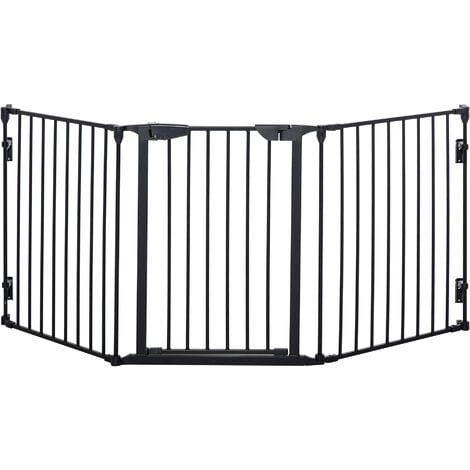 Black metal hotsell pet gate