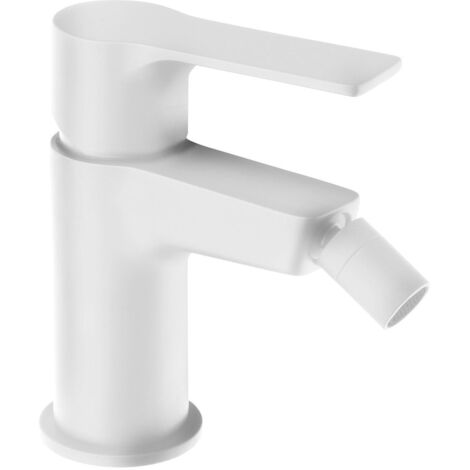 PAX Mélangeur Bidet sans déchets pop up, mat blanc