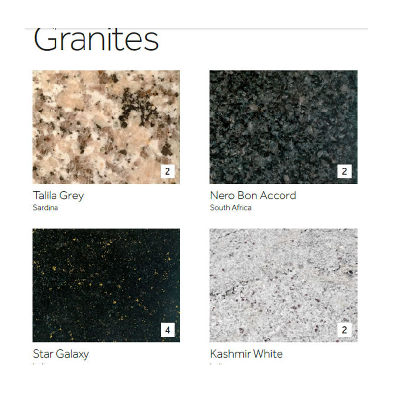 Payson Table Chrome/Stainless Steel Frame Granite Marble/Quartz Tops Chrome Star - Granite 70 cm Round 4 Legs Round