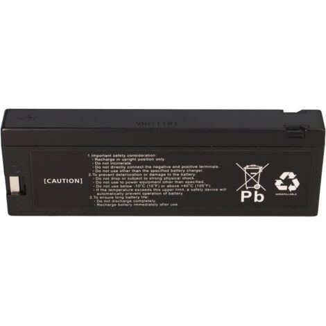 PB Akku Multipower MP1222A für Mindray MEC 1200/ VS800 - 12V 2Ah