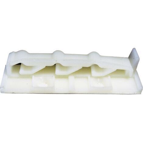 PB Fastener 332-7122-500 Embase de fixation 332-7122-500 pour câble plat naturel 1 pc(s) S18221