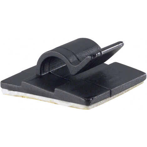 PB Fastener 5431-SW Kabelclip selbstklebend 5431-SW Bündel-Ø-Bereich 5 mm (max)   Schwarz 1 St.
