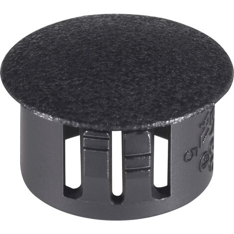 PB Fastener 76143 Verschlussstopfen Plattenstärke (max.) 3.2 mm Schwarz 1 St.