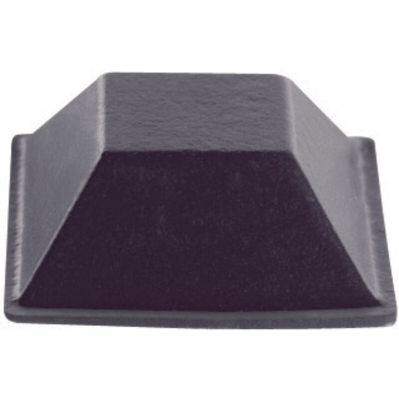 BS-19-BK-R-7 Gerätefuß selbstklebend, quadratisch Schwarz (b x h) 20.6 mm x 7.6 mm 7 St. - Pb Fastener