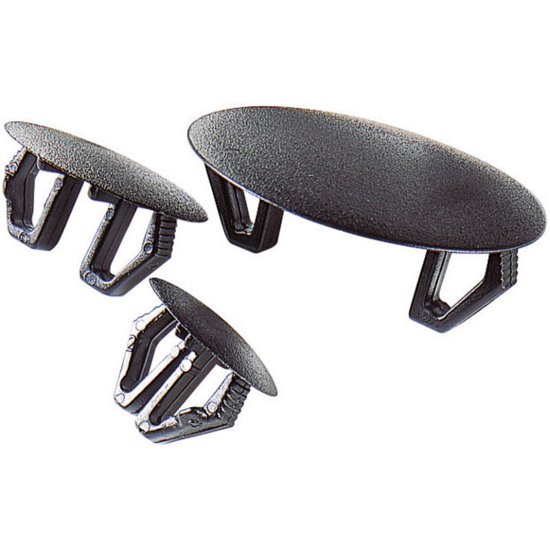 Pb Fastener - P-2081 Verschlussstopfen Schwarz 1 St.