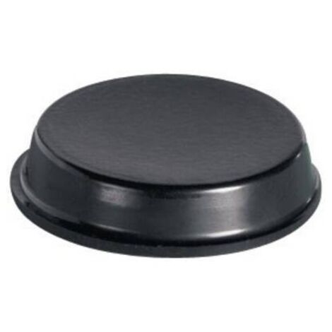 PB Fastener Piedino autoadesivo BS-44-BK-R-7 (Ø x A) 19.1 mm x 4.1 mm PU Nero Contenuto 7 pz.