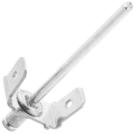 PB Fastener RIVZN 263 Erdanschluss  Steckbreite: 6.3 mm Steckdicke: 0.8 mm 180 ° Unisoliert Metall 1