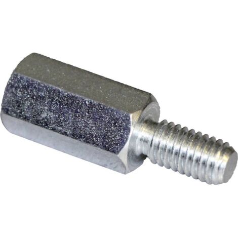 PB Fastener S47040X15 Entretoise (L) 15 mm M4 x 9 M4 x 8 acier galvanisé 10 pc(s) S59465
