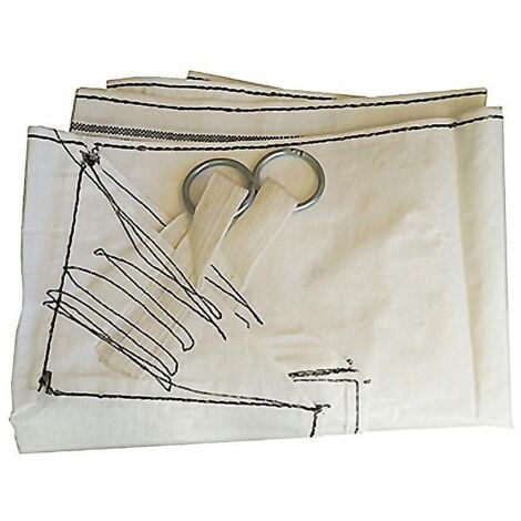 OTROS P.B. mantilla agricola 2.6x2.7 mts , Mantilla agrícola de nylon de 2.6x2.7metrosCosidas con nylonCon eslingas de nylon en los extremosAnilla de acero inoxidableMall