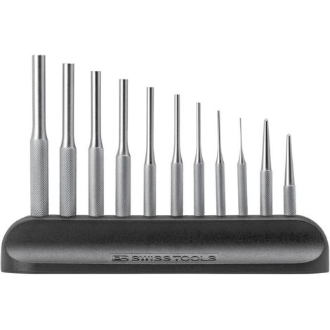 PB Swiss Tools Durchtreiber- und Splintentreiber-Satz 11-teilig Safety
