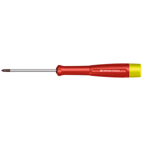 PB Swiss Tools Elektronik-Schraubendreher, für Phillips, Kreuzschlitzgröße 0