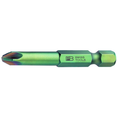 PB Swiss Tools Pozidriv-Klinge, Schaft E 6,3 3/95 mm