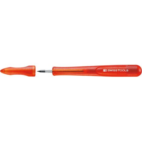 PB Swiss Tools Reißnadel HM 4x135mm mit Kappe und Kunststoffgriff