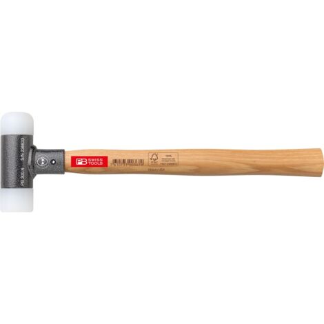 PB Swiss Tools Schonhammer mit Holzstiel rückschlagfrei 22mm