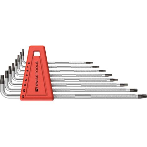 PB SWISS TOOLS - Set di chiavi maschio piegate per viti con
