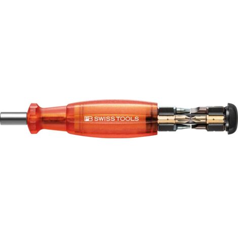PB SWISS TOOLS Tools Magazin-Bithalter rot 8-teilig Schlitz PH TX