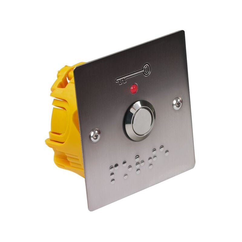 Bouton Poussoir Avec Marquage En Braille