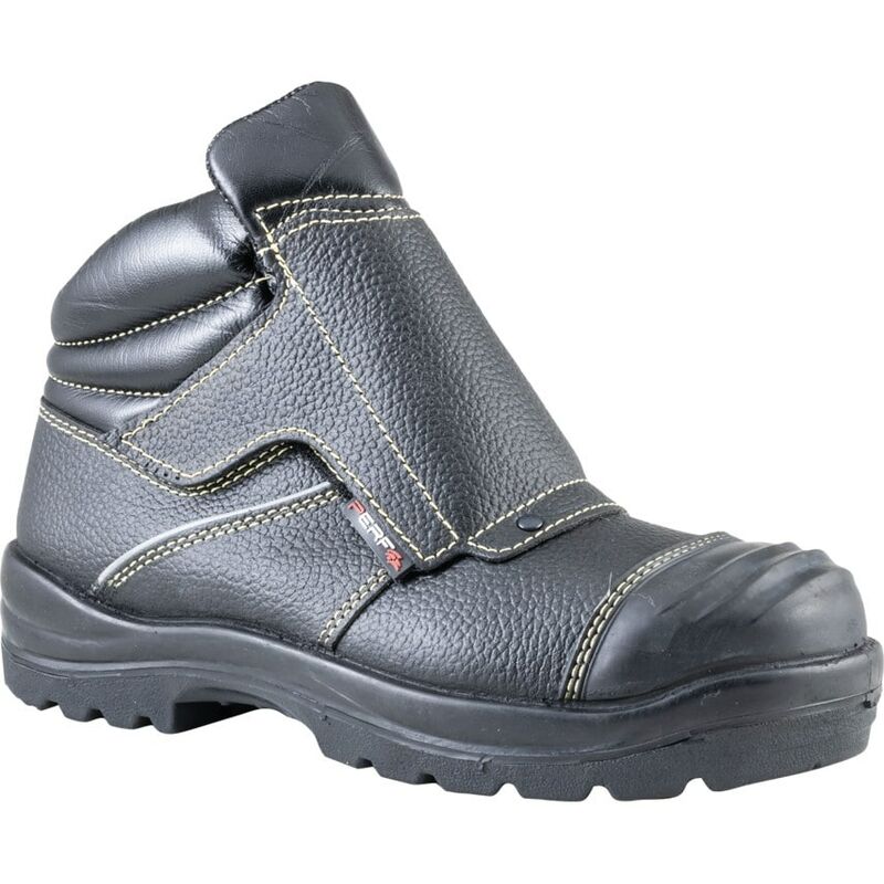 Perf PB94C Men's Black Welders Safety Boots - Size 9