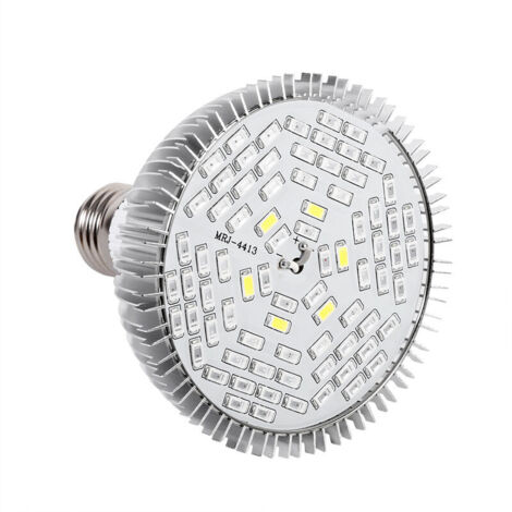 pc 50W Full Spectrum E27 LED Plant Grow Light for Garden 78 LEDs