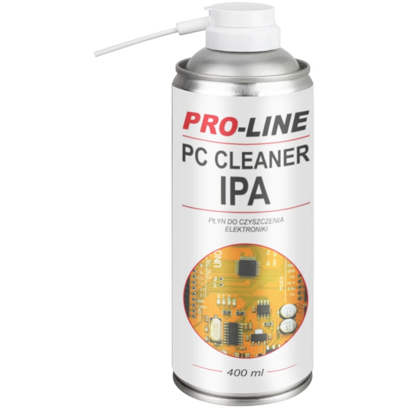 PC CLEANER IPA liquide de nettoyage électronique PRO-LINE spray 400ml
