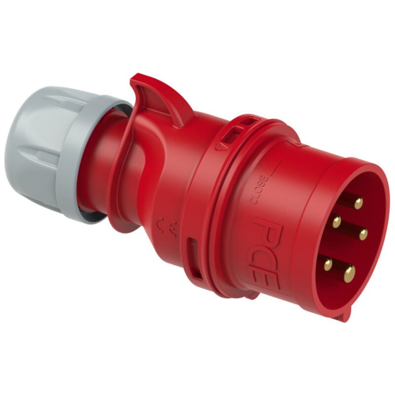 PCE - pc electric euro shark 5 broches fiche 16 ampère IP44, 015-6