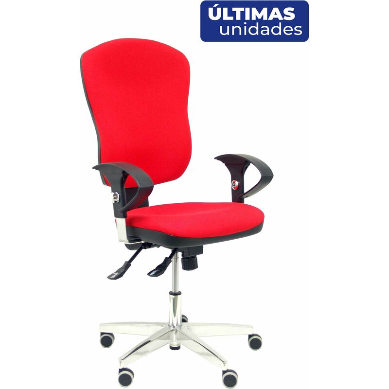 

Silla Moral sincro tela rojo brazos regulables