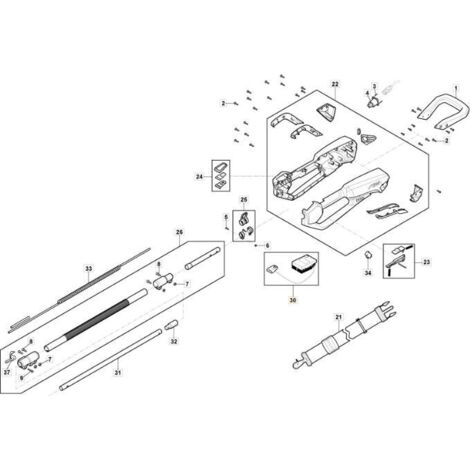 PCB ET COMP. ÉLECTRIQUE. MH 900 LI 48 ORIGINAL STIGA - 118811362/0