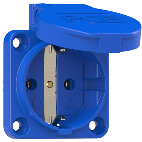 PCE 109-0b  Anbau-Steckdose   IP54 Blau